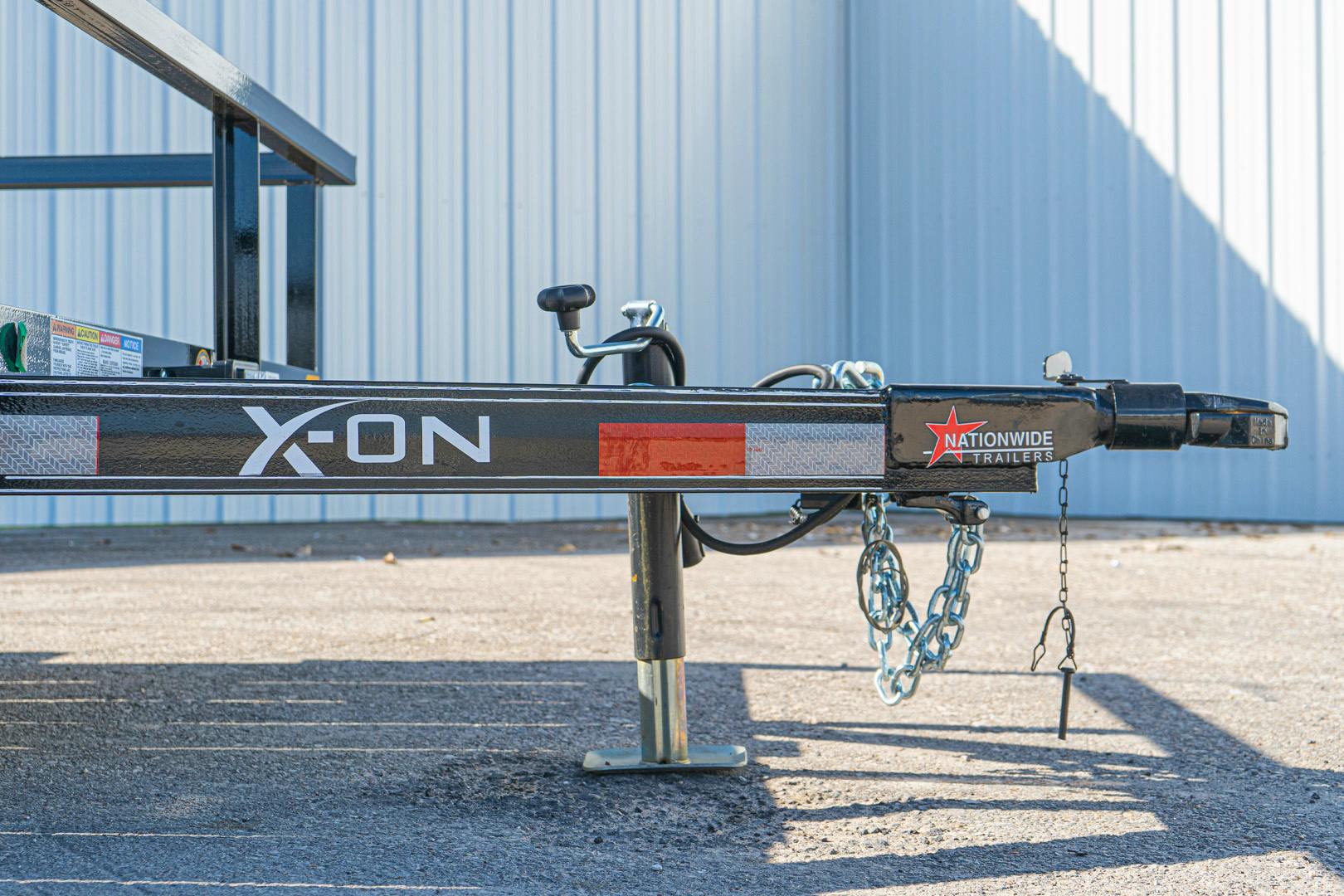 X-ON 12'x83" Utility Trailer w/ Slide-In Ramps (U2)