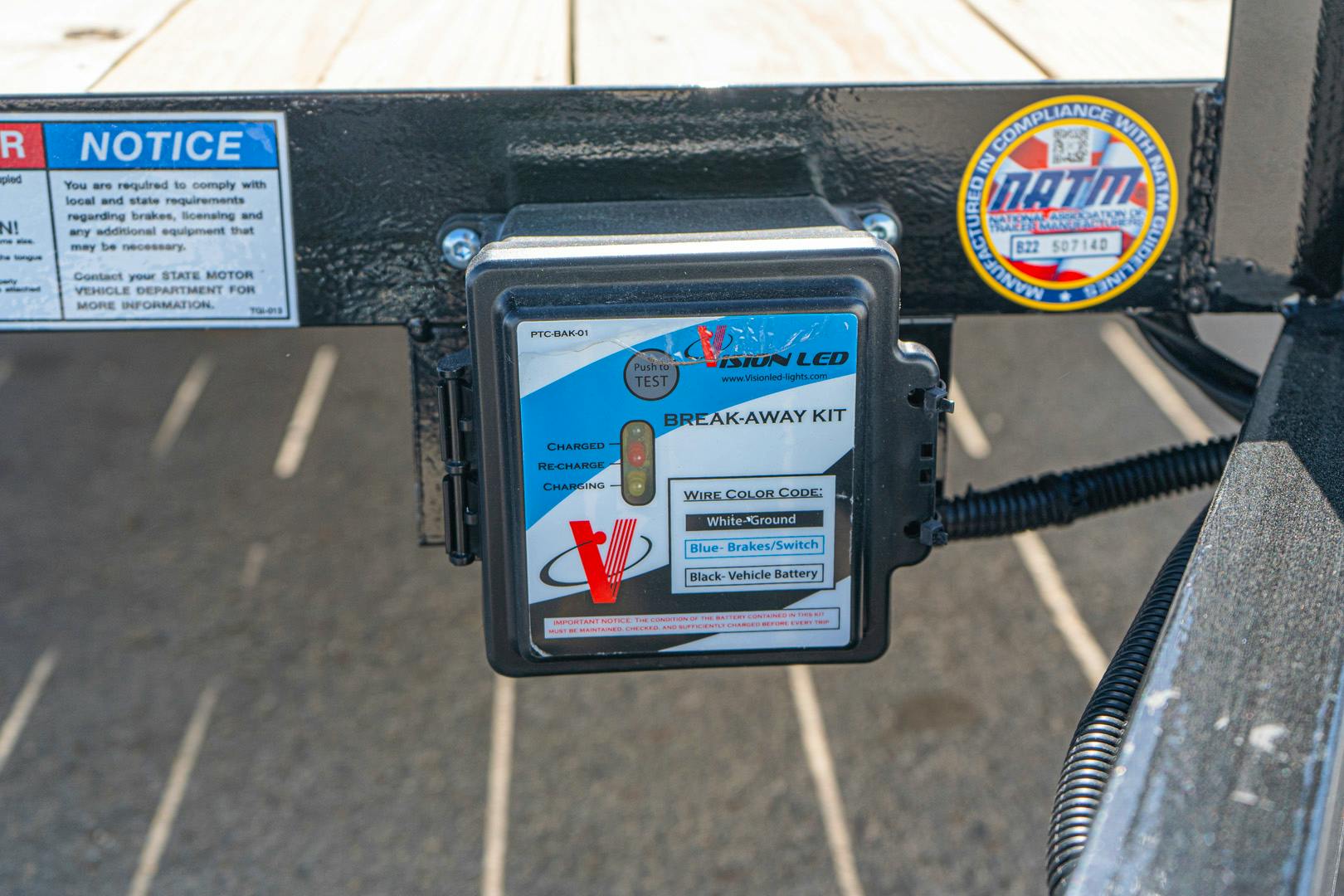 X-ON 12'x83" Utility Trailer w/ Slide-In Ramps (U2) - Stock #88619 - Image 6 of 14