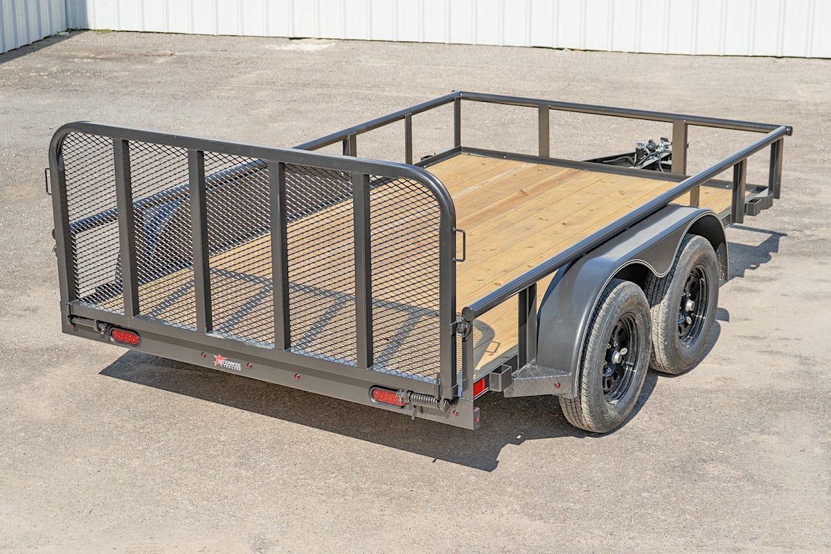 X-ON 12'x83" Utility Trailer w/ 3' Gate (U2) - Stock #88620 - Image 10 of 13 X-ON 12'x83" Utility Trailer w/ 3' Gate (U2) - Stock #88620 - Image 10 of 13