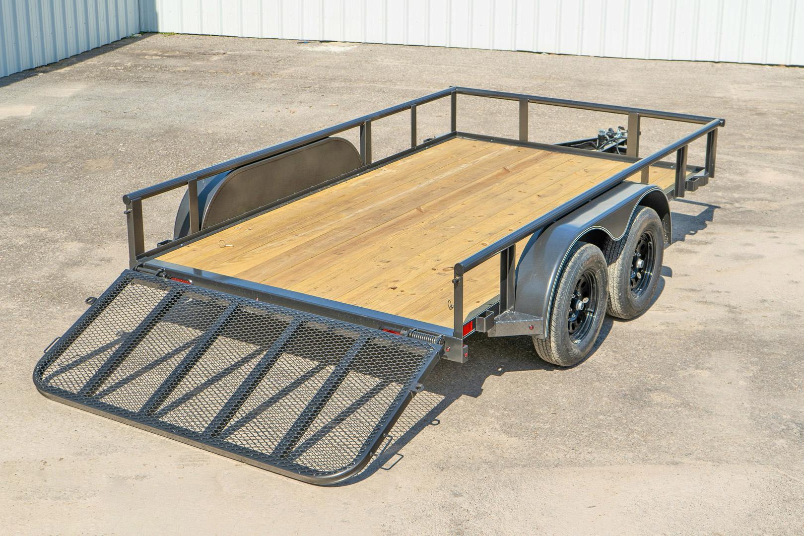 X-ON 12'x83" Utility Trailer w/ 3' Gate (U2)