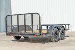 X-ON 12'x83" Utility Trailer w/ 3' Gate (U2) Stock #88620 - Thumbnail 4
