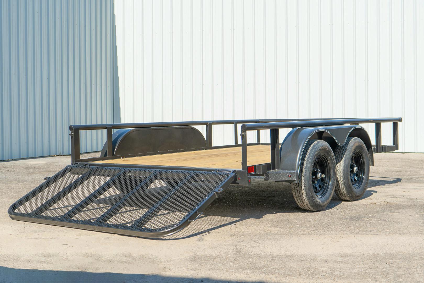 X-ON 12'x83" Utility Trailer w/ 3' Gate (U2)
