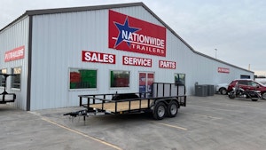 X-ON 14'x83" Utility Trailer w/ 3' Gate (U2)