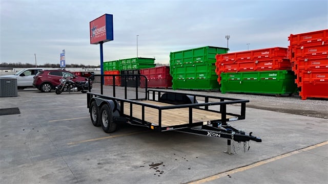 X-ON 14'x83" Utility Trailer w/ 3' Gate (U2) - Stock #88622 - Image 2 of 4 X-ON 14'x83" Utility Trailer w/ 3' Gate (U2) - Stock #88622 - Image 2 of 4