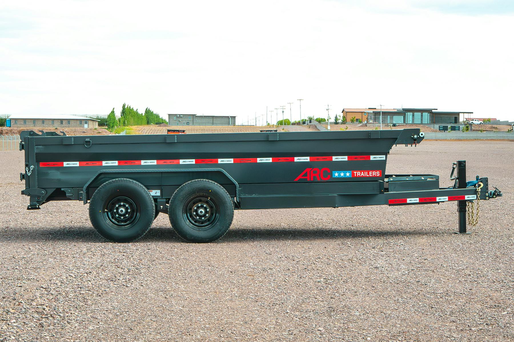 ARC Trailers 14'x83" Scissor Lift Dump w/ 2ft Sides (BDZ) - Stock #88638 - Image 10 of 12