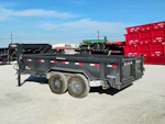 Lamar USED 14'x83" Gooseneck Dump Trailer Stock #88649 - Thumbnail 4
