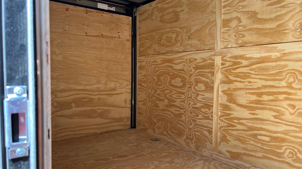 Spartan 7'x16' Enclosed Cargo Trailer w/ Rear Ramp Door (C2) - Stock #88654 - Image 8 of 9 Spartan 7'x16' Enclosed Cargo Trailer w/ Rear Ramp Door (C2) - Stock #88654 - Image 8 of 9