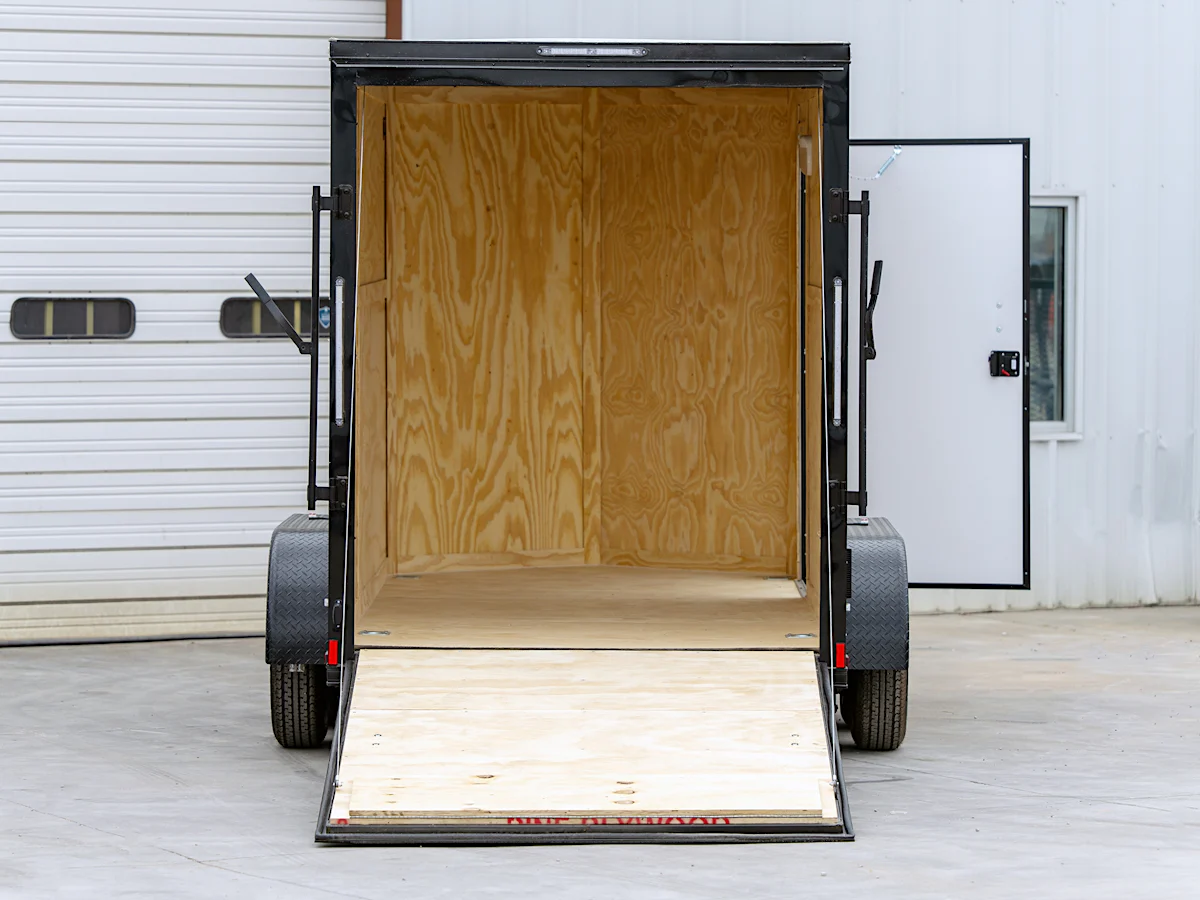 Spartan 6'x12' Enclosed Cargo Trailer w/ Rear Ramp Door (C2) - Stock #88660 - Image 2 of 4 Spartan 6'x12' Enclosed Cargo Trailer w/ Rear Ramp Door (C2) - Stock #88660 - Image 2 of 4