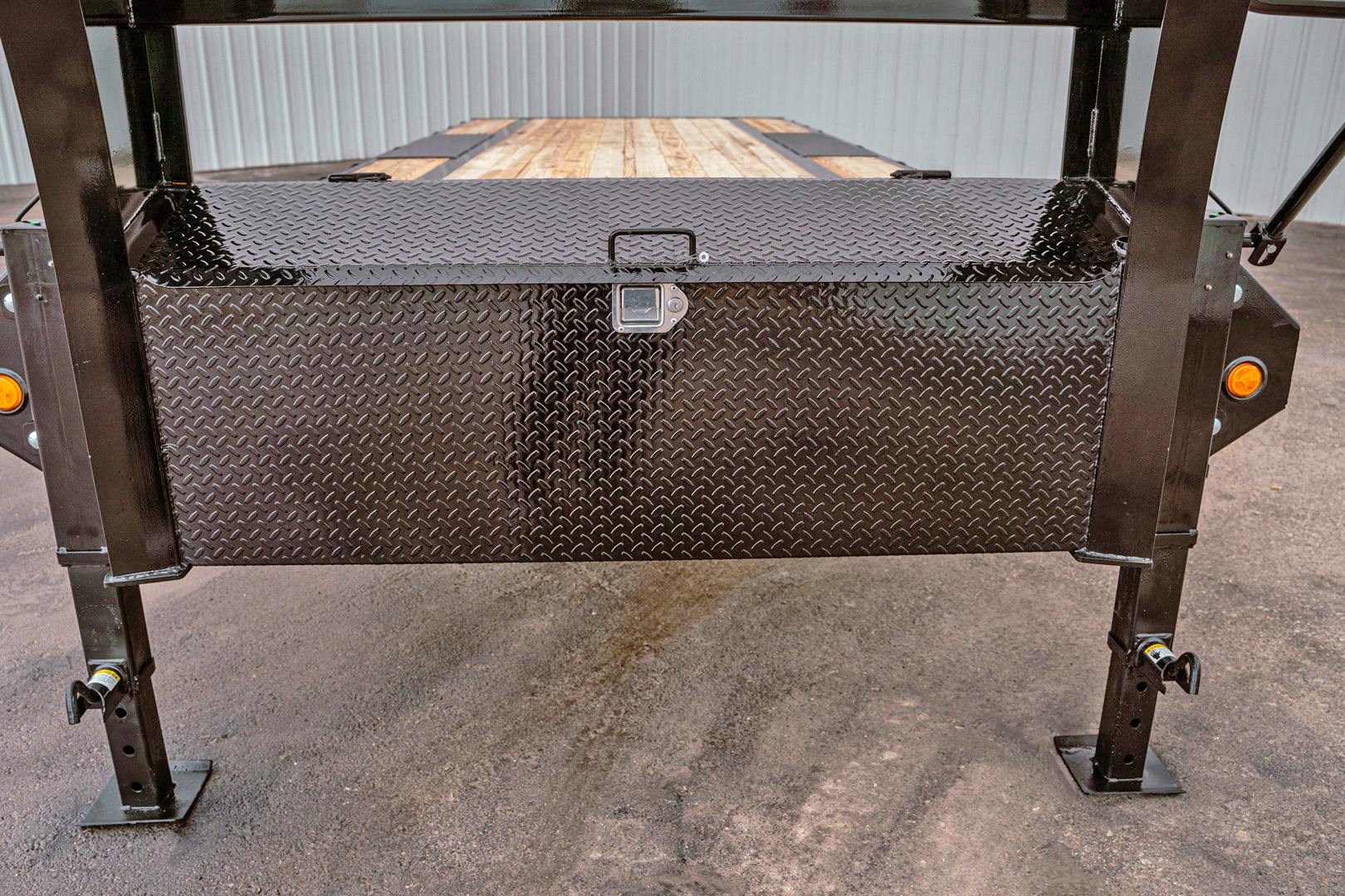 PJ Trailers 20'x102" Gooseneck Low Pro Flatbed Trailer w/ Singles (LS) - Stock #88662 - Image 7 of 19