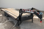 PJ Trailers 24'x102" Gooseneck Low Pro Flatbed Trailer w/ Singles (LS) Stock #88663 - Thumbnail 2