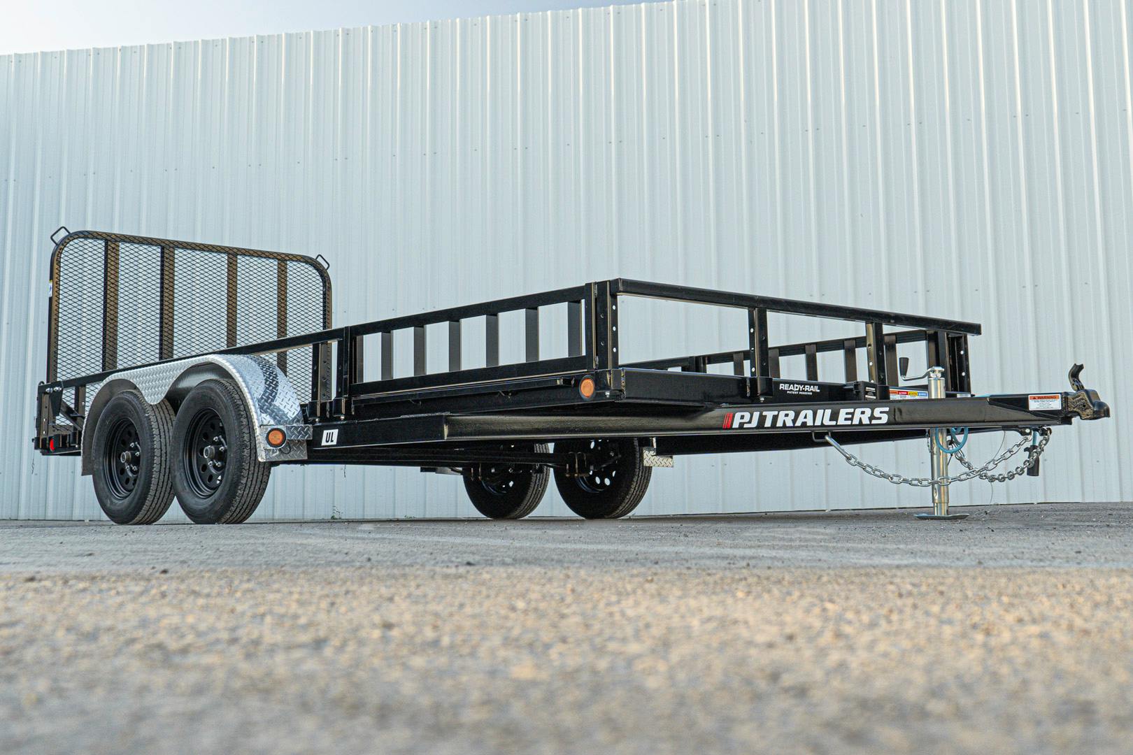 PJ Trailers 16'x83" Tandem Axle 4" Channel Utility Trailer (UL) - Stock #88667 - Image 5 of 19