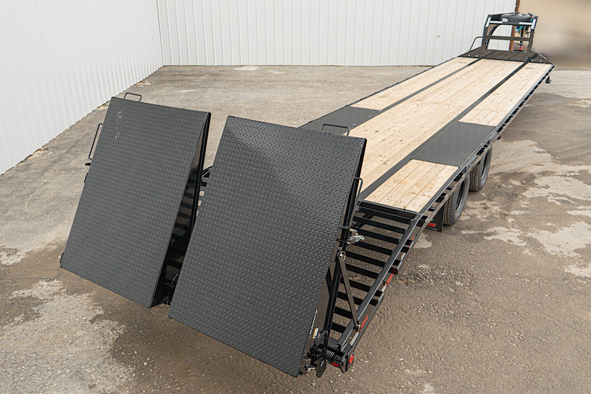 PJ Trailers 40'x102" Gooseneck Low Pro Flatbed Trailer w/ Duals (LD) - Stock #88669 - Image 22 of 28 PJ Trailers 40'x102" Gooseneck Low Pro Flatbed Trailer w/ Duals (LD) - Stock #88669 - Image 22 of 28