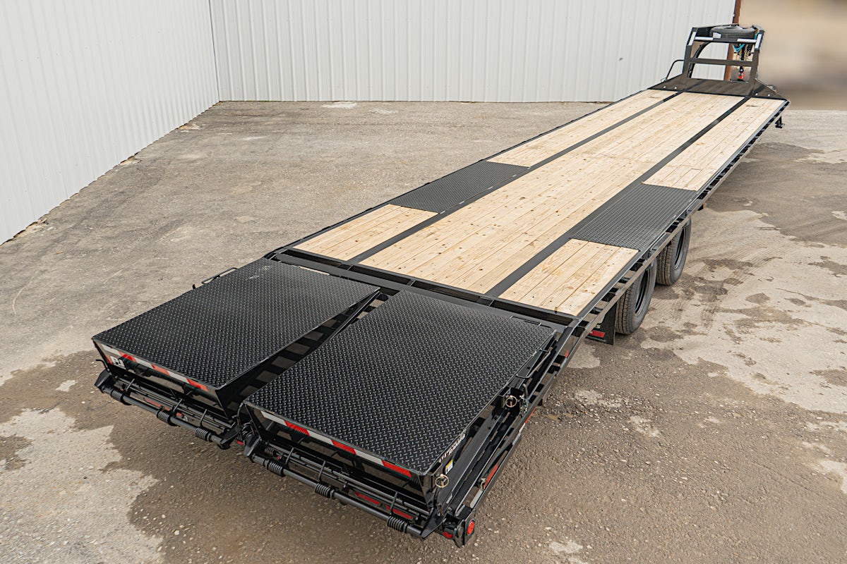 PJ Trailers 40'x102" Gooseneck Low Pro Flatbed Trailer w/ Duals (LD) - Stock #88669 - Image 23 of 28 PJ Trailers 40'x102" Gooseneck Low Pro Flatbed Trailer w/ Duals (LD) - Stock #88669 - Image 23 of 28