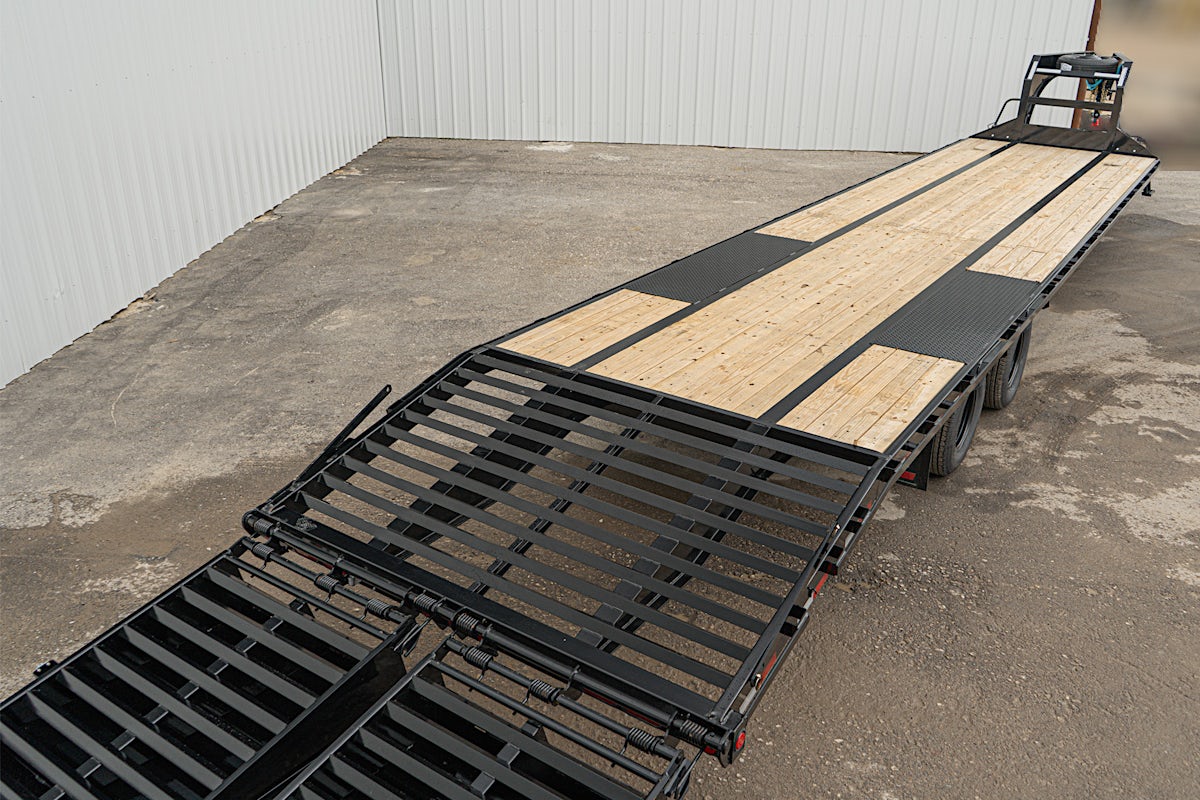PJ Trailers 40'x102" Gooseneck Low Pro Flatbed Trailer w/ Duals (LD) - Stock #88669 - Image 24 of 28 PJ Trailers 40'x102" Gooseneck Low Pro Flatbed Trailer w/ Duals (LD) - Stock #88669 - Image 24 of 28