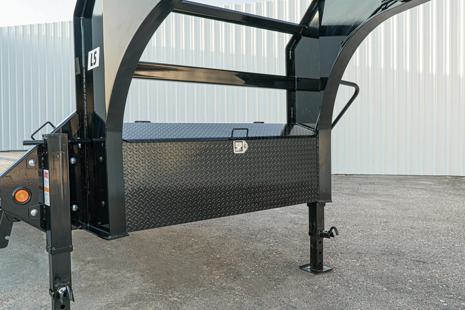 PJ Trailers 25'x102" Gooseneck Low Pro Flatbed Trailer w/ Singles (LS) - Stock #88670 - Image 14 of 27