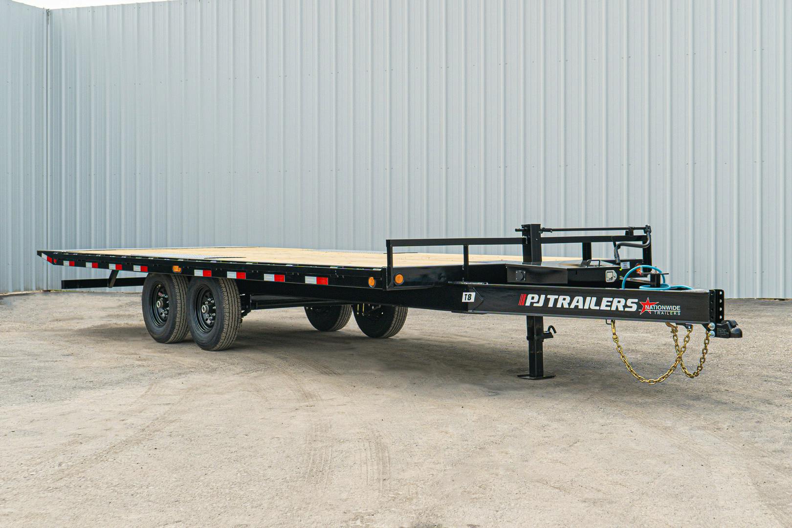PJ Trailers 22'x102" Deckover Power Tilt Trailer (T8) - Stock #88671 - Image 4 of 22