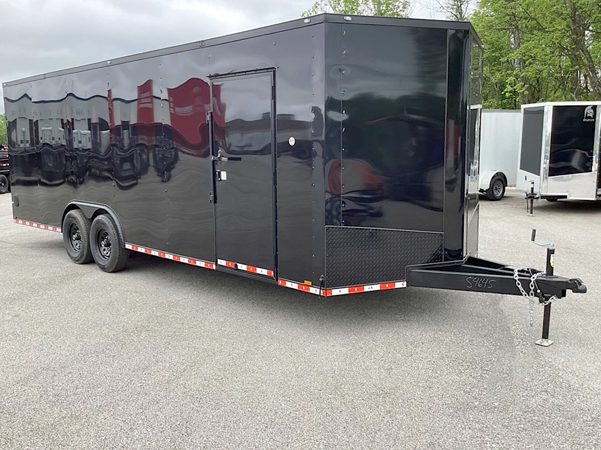 Spartan 8.5'x24' Enclosed Cargo Trailer w/ Rear Ramp Door (C2) - Stock #88675 - Image 1 of 10 Spartan 8.5'x24' Enclosed Cargo Trailer w/ Rear Ramp Door (C2) - Stock #88675 - Image 1 of 10