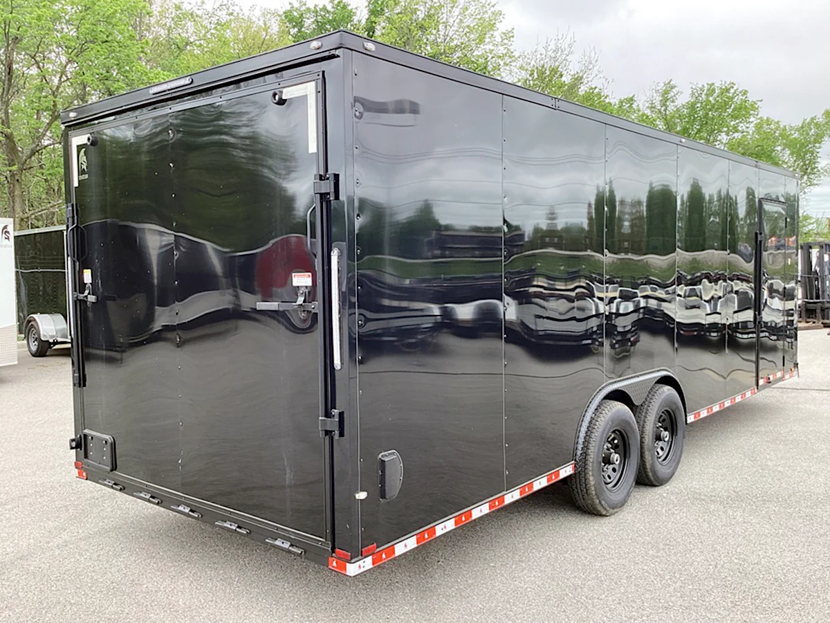 Spartan 8.5'x24' Enclosed Cargo Trailer w/ Rear Ramp Door (C2) - Stock #88675 - Image 3 of 10 Spartan 8.5'x24' Enclosed Cargo Trailer w/ Rear Ramp Door (C2) - Stock #88675 - Image 3 of 10