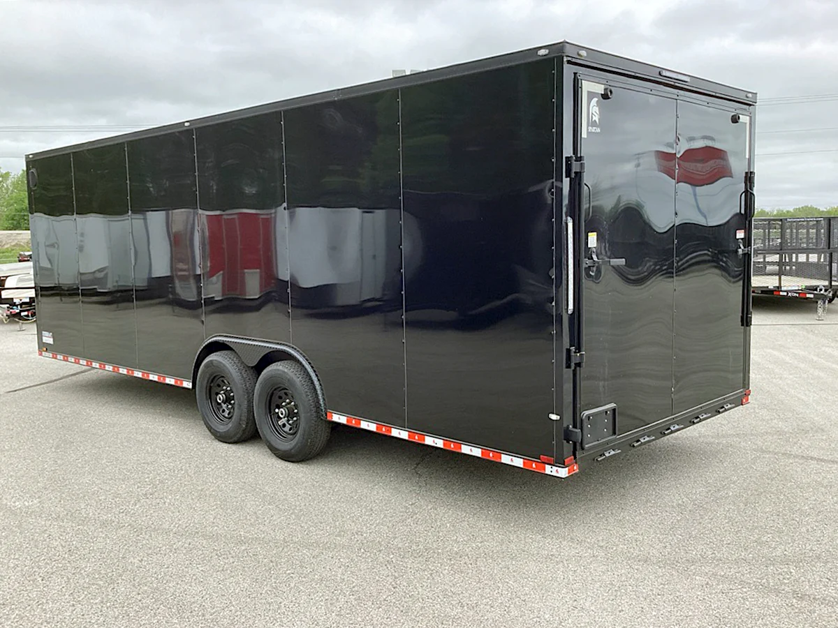 Spartan 8.5'x24' Enclosed Cargo Trailer w/ Rear Ramp Door (C2) - Stock #88675 - Image 9 of 10 Spartan 8.5'x24' Enclosed Cargo Trailer w/ Rear Ramp Door (C2) - Stock #88675 - Image 9 of 10