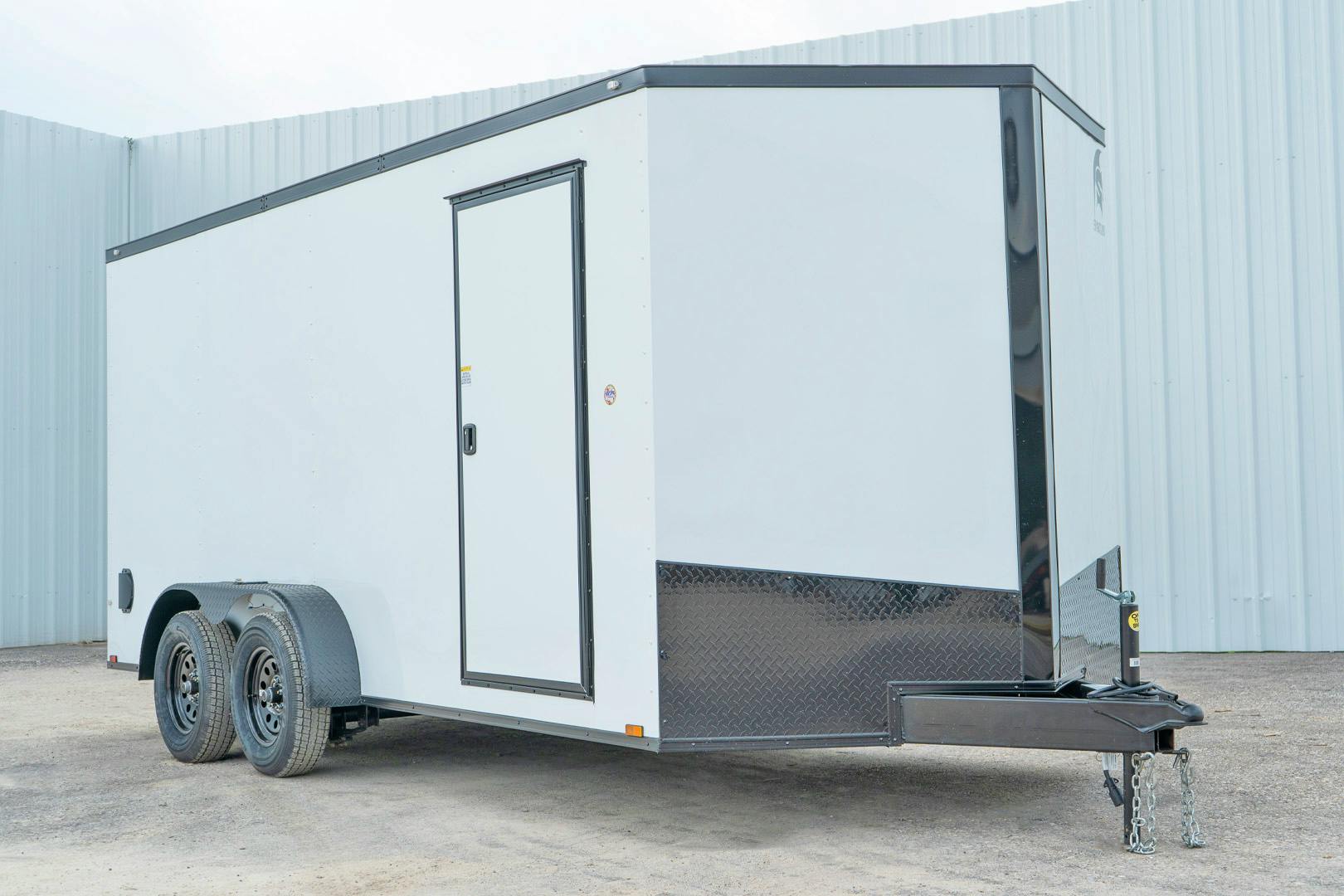 Spartan 7'x16' Enclosed Cargo Trailer w/ Rear Ramp Door (C2) - Stock #88677 - Image 2 of 16
