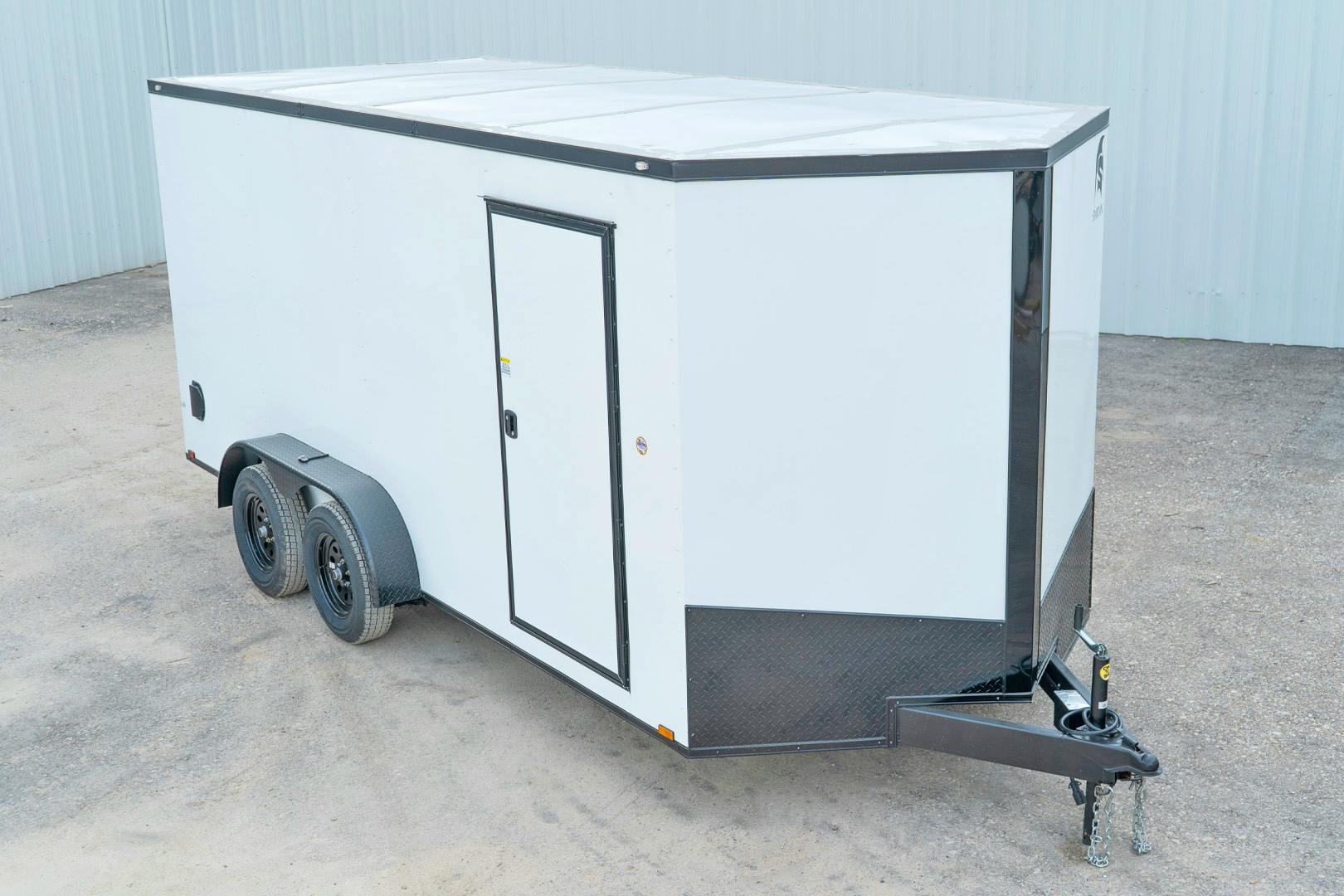 Spartan 7'x16' Enclosed Cargo Trailer w/ Rear Ramp Door (C2) - Stock #88677 - Image 4 of 16