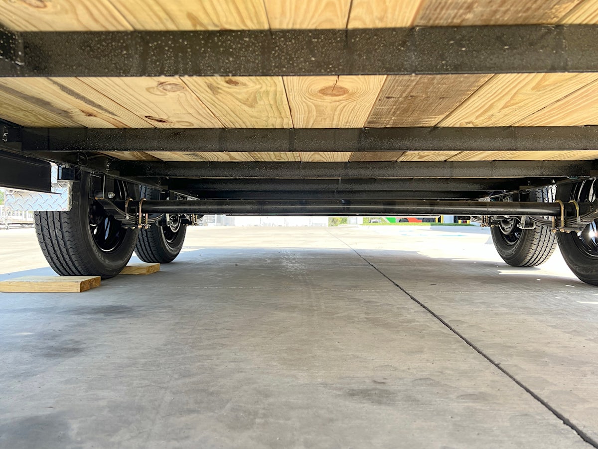 PJ Trailers 14'x77" Tandem Axle 4" Channel Utility Trailer (UK) - Stock #88680 - Image 7 of 8 PJ Trailers 14'x77" Tandem Axle 4" Channel Utility Trailer (UK) - Stock #88680 - Image 7 of 8