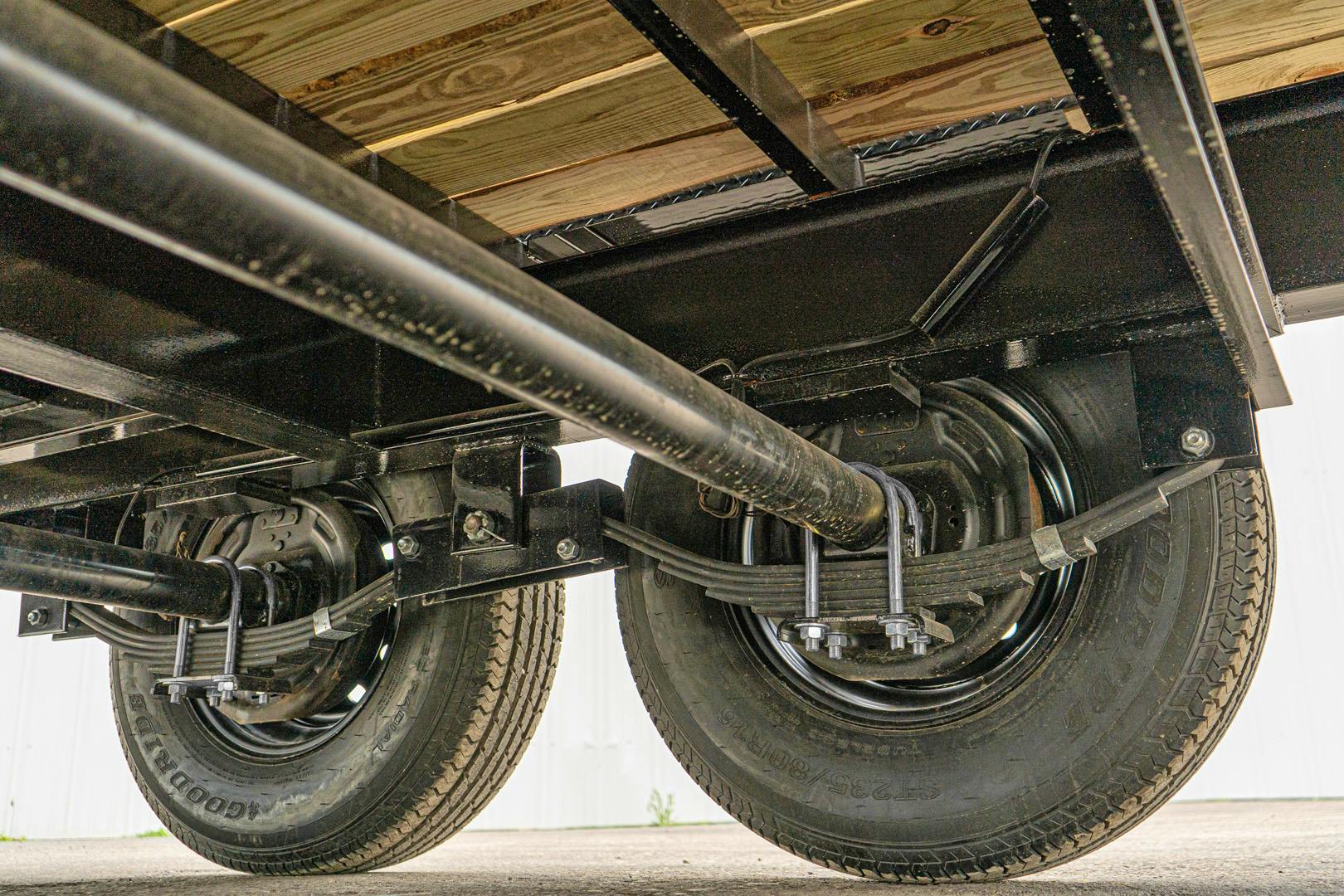 PJ Trailers 20'x102" 8" I-Beam Deckover Flatbed Trailer (F8) - Stock #88694 - Image 10 of 15