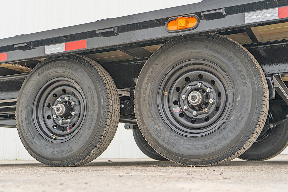 PJ Trailers 20'x102" 8" I-Beam Deckover Flatbed Trailer (F8) - Stock #88694 - Image 11 of 15 PJ Trailers 20'x102" 8" I-Beam Deckover Flatbed Trailer (F8) - Stock #88694 - Image 11 of 15