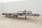 PJ Trailers 20'x102" 8" I-Beam Deckover Flatbed Trailer (F8) Stock #88694 - Thumbnail 2