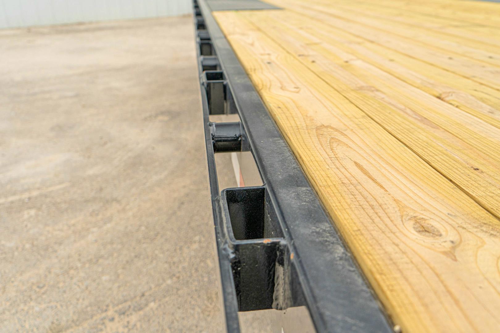 PJ Trailers 20'x102" 8" I-Beam Deckover Flatbed Trailer (F8) - Stock #88694 - Image 8 of 15