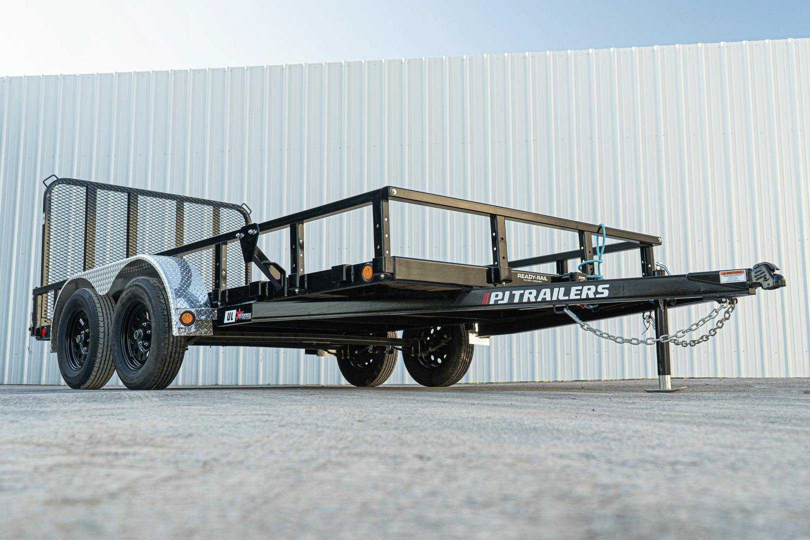 PJ Trailers 14'x83" Tandem Axle 4" Channel Utility Trailer (UL) - Stock #88695 - Image 6 of 17