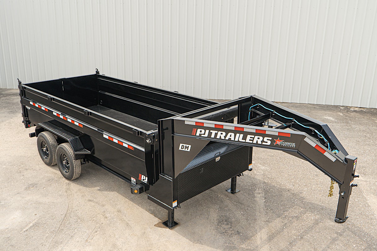 PJ Trailers 16'x83" Low Pro High Side Dump Trailer w/ 3' Sides (DM) - Stock #88698 - Image 8 of 28 PJ Trailers 16'x83" Low Pro High Side Dump Trailer w/ 3' Sides (DM) - Stock #88698 - Image 8 of 28