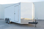 Spartan 7'x16' Enclosed Cargo Trailer w/ Rear Ramp Door (C2) Stock #88700 - Thumbnail 2