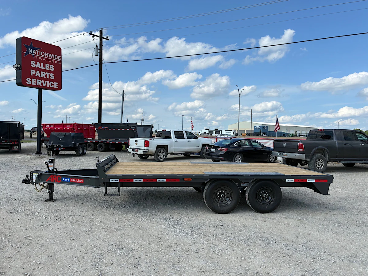 ARC Trailers 16'x102" 8" I-beam Deckover Trailer (BDS) - Stock #88704 - Image 2 of 4 ARC Trailers 16'x102" 8" I-beam Deckover Trailer (BDS) - Stock #88704 - Image 2 of 4