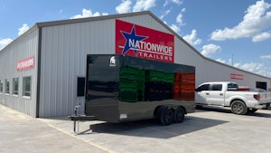 Spartan 7'x16' Enclosed Cargo Trailer w/ Rear Ramp Door (C2)