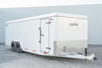 LoneStar 7.10'x24' 14k Steel Enclosed Cargo Trailer w/ Rear Ramp Door (C2) Stock #88730 - Thumbnail 3
