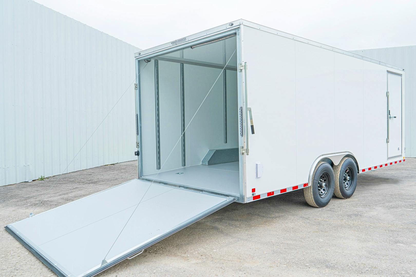 CellTech 8.5'x20' All-Steel Enclosed Cargo Trailer w/ Rear Ramp Door (C2) - Stock #88732 - Image 9 of 12
