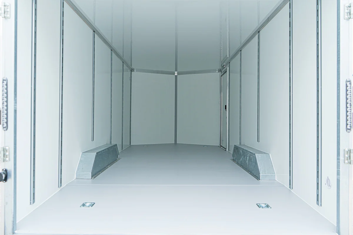 CellTech 8.5'x20' All-Steel Enclosed Cargo Trailer w/ Rear Ramp Door (C2) - Stock #88732 - Image 10 of 12 CellTech 8.5'x20' All-Steel Enclosed Cargo Trailer w/ Rear Ramp Door (C2) - Stock #88732 - Image 10 of 12