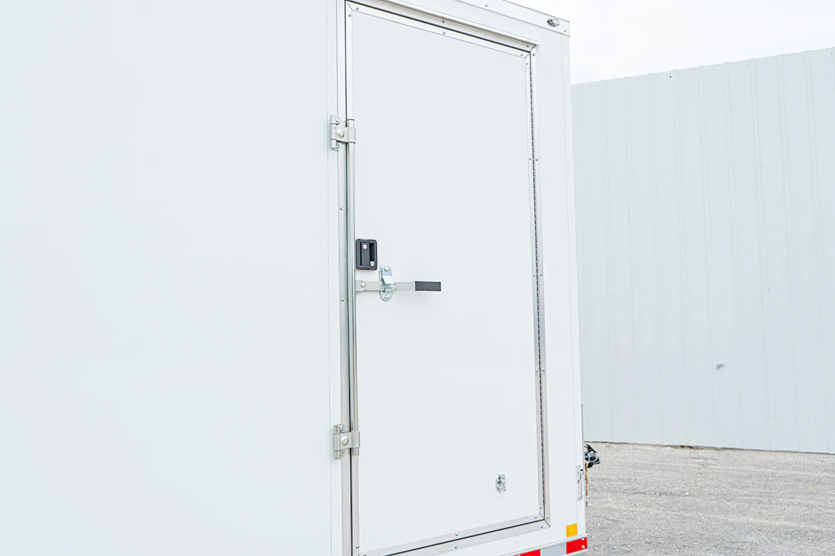 CellTech 8.5'x20' All-Steel Enclosed Cargo Trailer w/ Rear Ramp Door (C2) - Stock #88732 - Image 5 of 12 CellTech 8.5'x20' All-Steel Enclosed Cargo Trailer w/ Rear Ramp Door (C2) - Stock #88732 - Image 5 of 12
