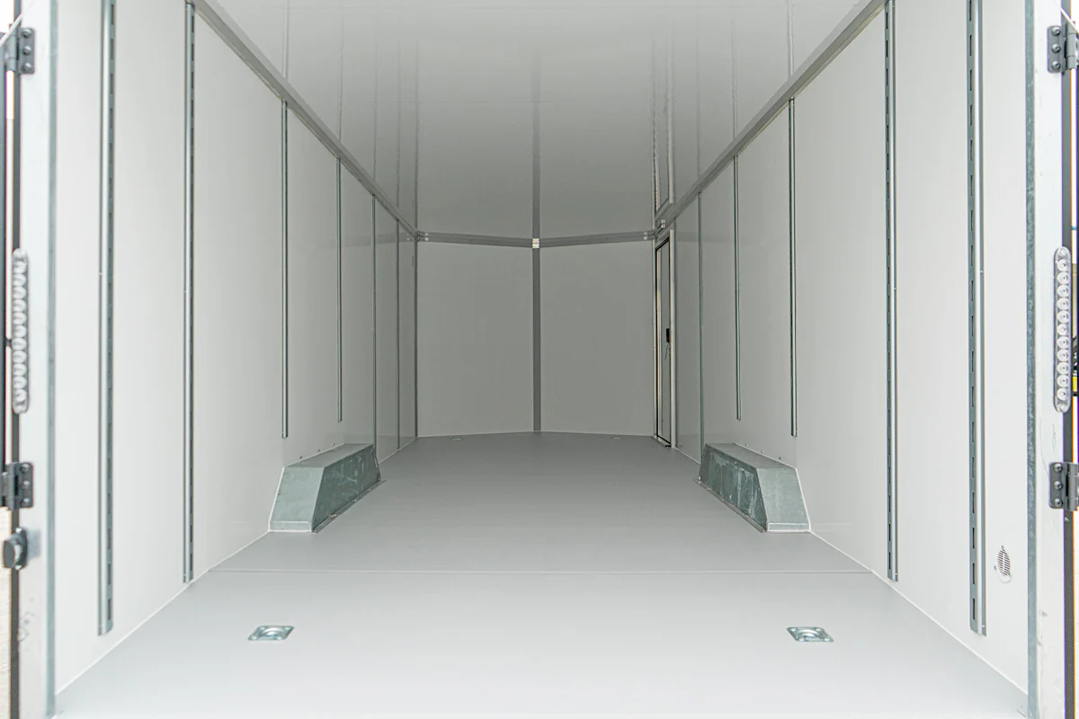 CellTech 8.5'x24' All-Steel Enclosed Cargo Trailer w/ Rear Ramp Door (C2) - Stock #88757 - Image 13 of 19 CellTech 8.5'x24' All-Steel Enclosed Cargo Trailer w/ Rear Ramp Door (C2) - Stock #88757 - Image 13 of 19