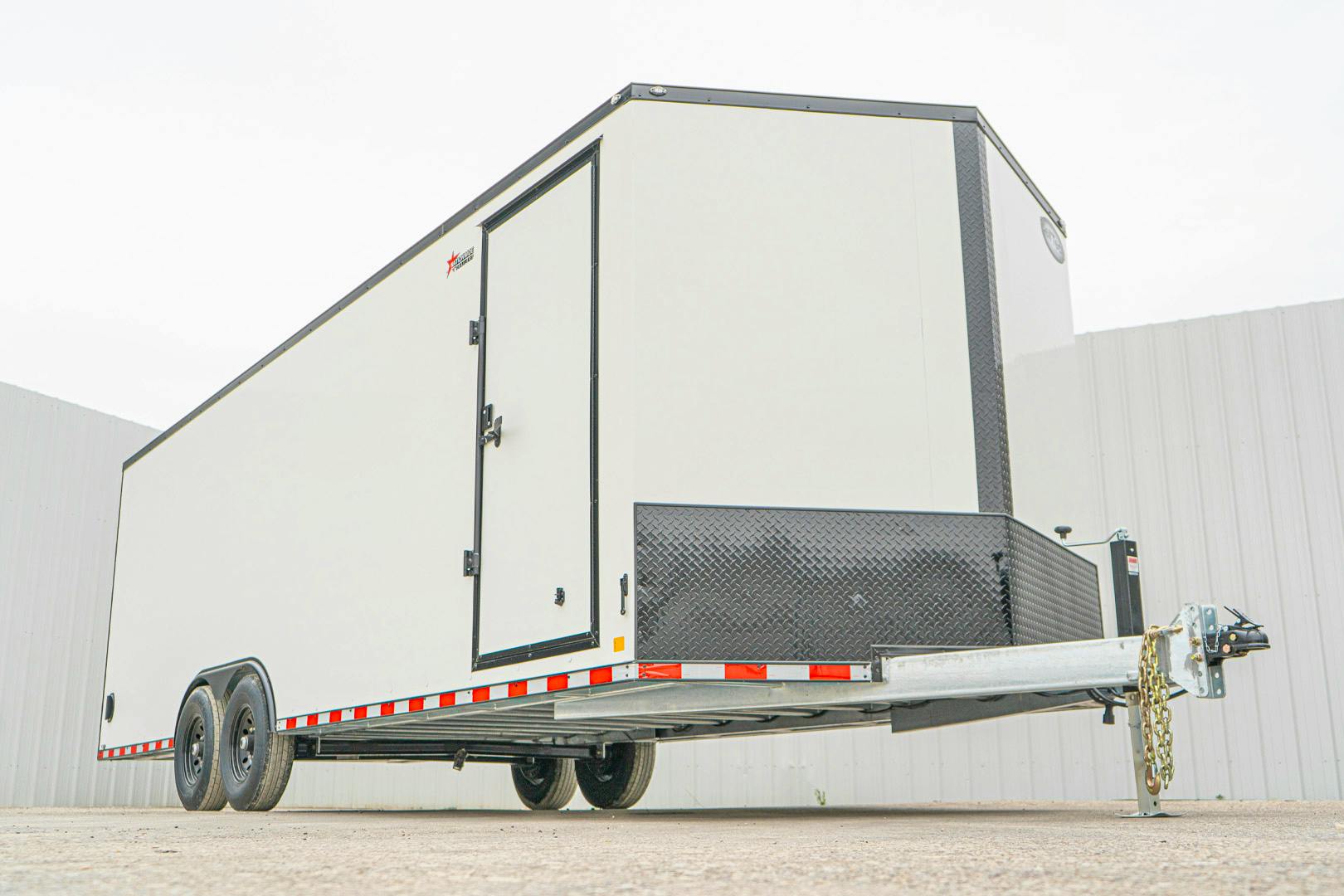 CellTech 8.5'x24' All-Steel Enclosed Cargo Trailer w/ Rear Ramp Door (C2) - Stock #88757 - Image 3 of 19