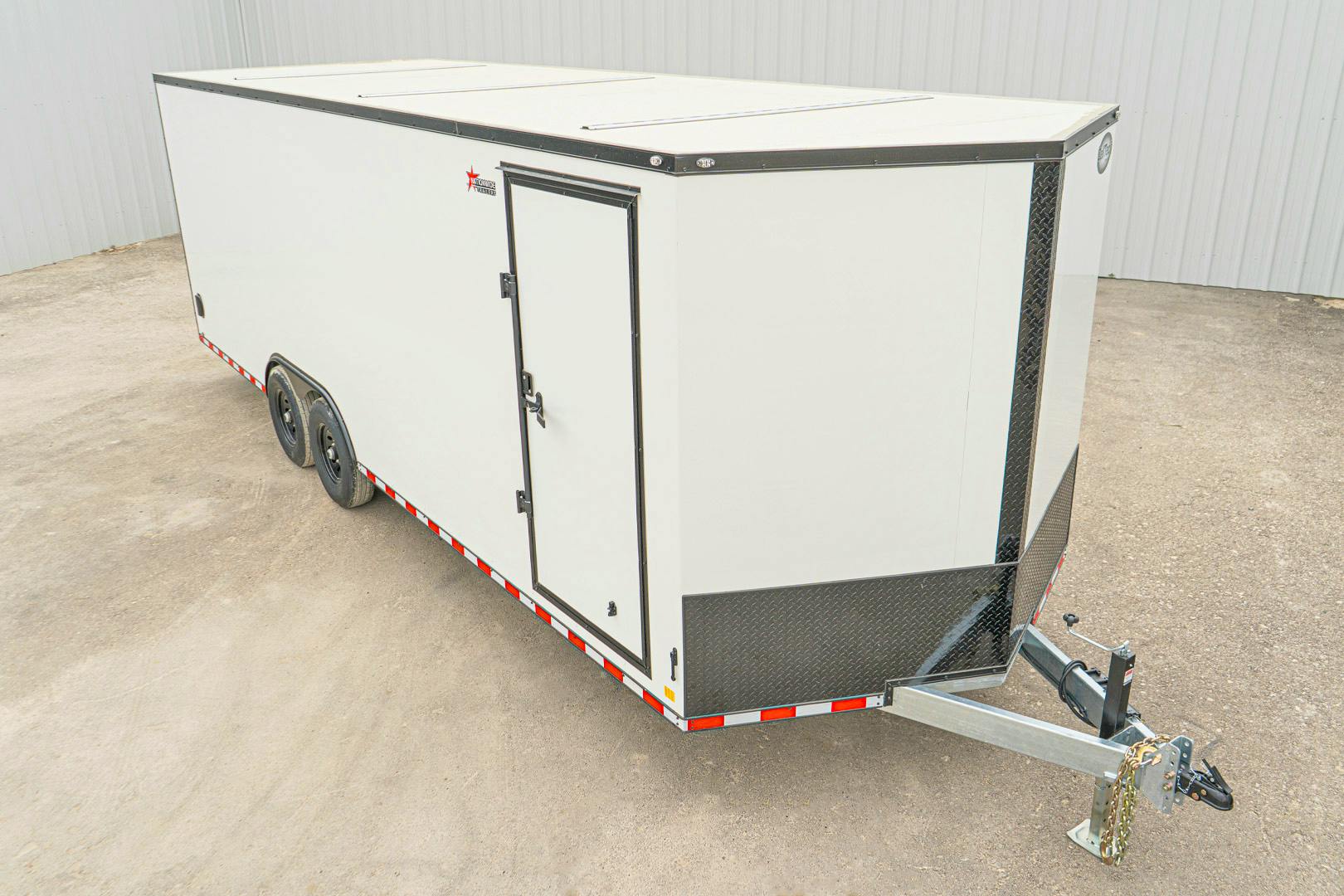 CellTech 8.5'x24' All-Steel Enclosed Cargo Trailer w/ Rear Ramp Door (C2) - Stock #88757 - Image 4 of 19
