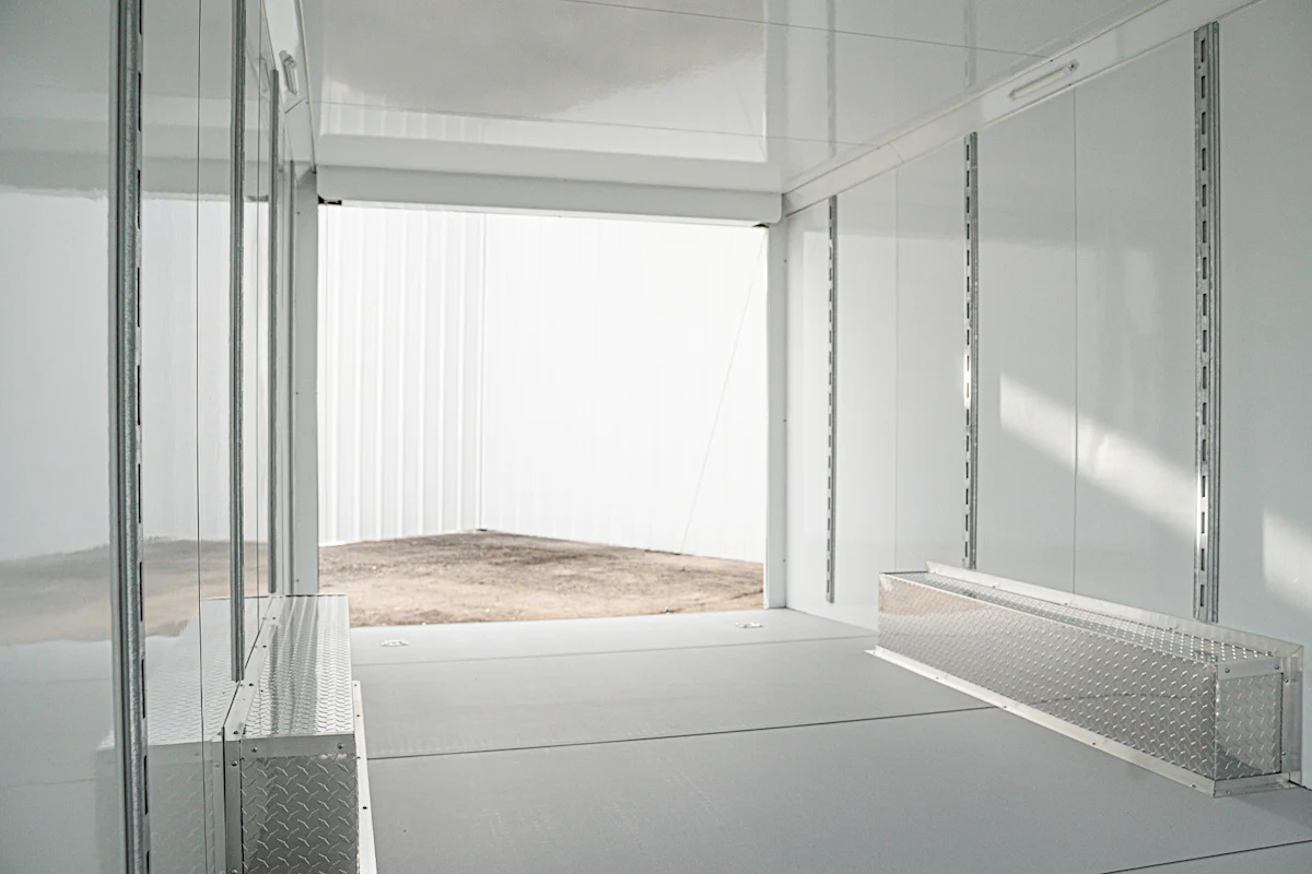 CellTech 8.5'x20' All-Steel Enclosed Cargo Trailer w/ Rear Ramp Door (C2) - Stock #88764 - Image 16 of 18 CellTech 8.5'x20' All-Steel Enclosed Cargo Trailer w/ Rear Ramp Door (C2) - Stock #88764 - Image 16 of 18