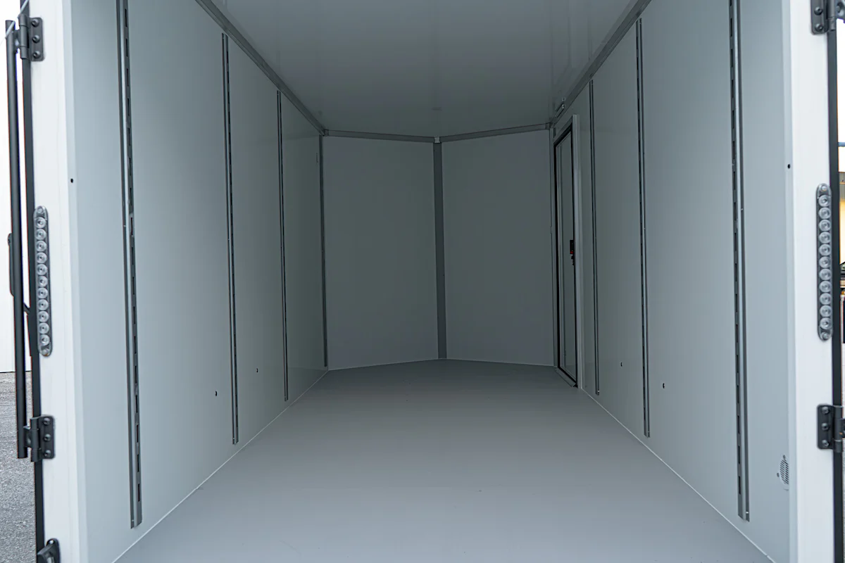 CellTech 7'x16' All-Steel Enclosed Cargo Trailer w/ Rear Ramp Door (C2) - Stock #88766 - Image 12 of 14 CellTech 7'x16' All-Steel Enclosed Cargo Trailer w/ Rear Ramp Door (C2) - Stock #88766 - Image 12 of 14