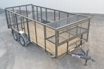 Texas Bragg 16'x83" Landscape Trailer w/ 4' Sides & 4' Gate (L2) Stock #88771 - Thumbnail 4
