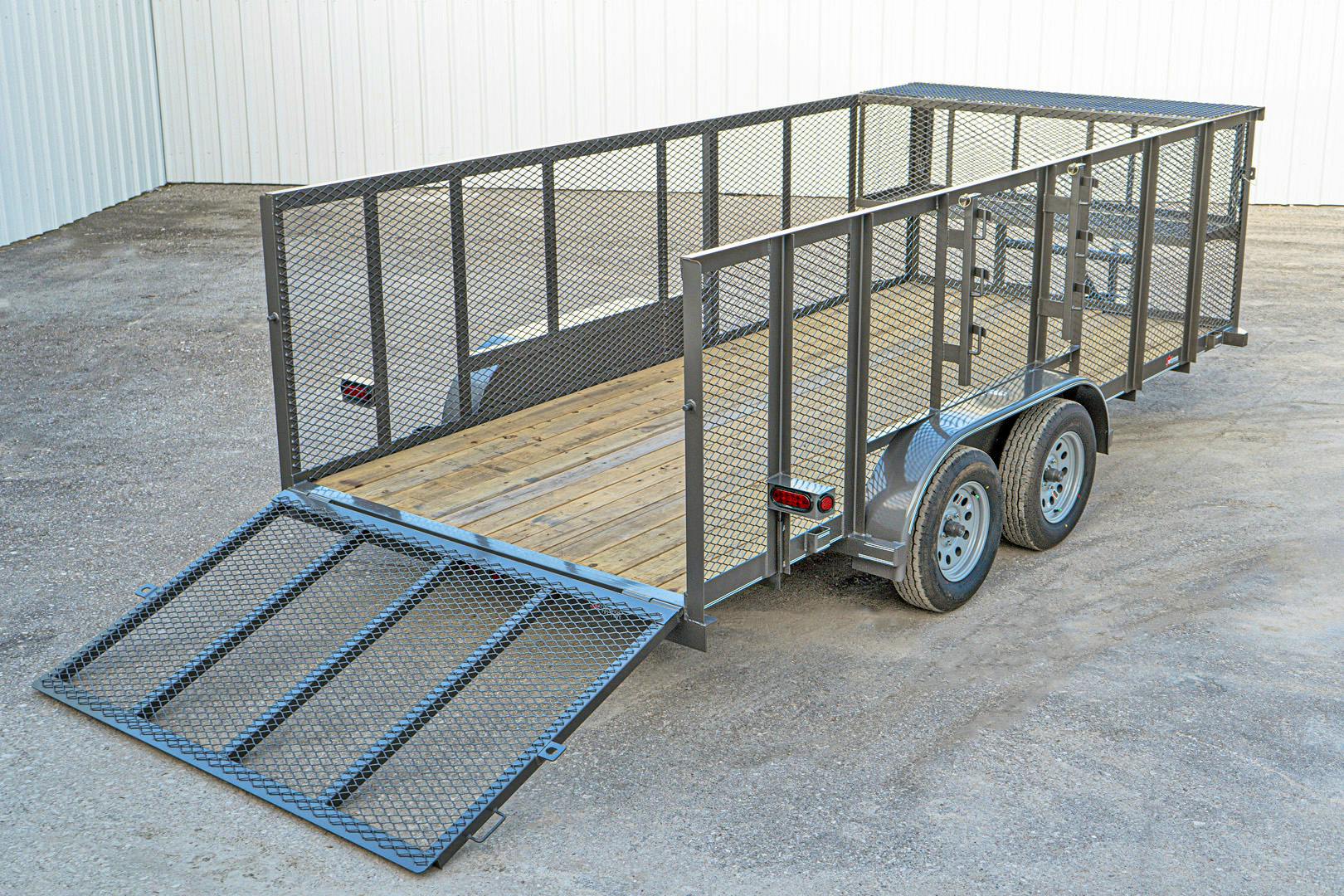 Texas Bragg 16'x83" Landscape Trailer w/ 4' Sides & 4' Gate (L2) - Stock #88772 - Image 14 of 16