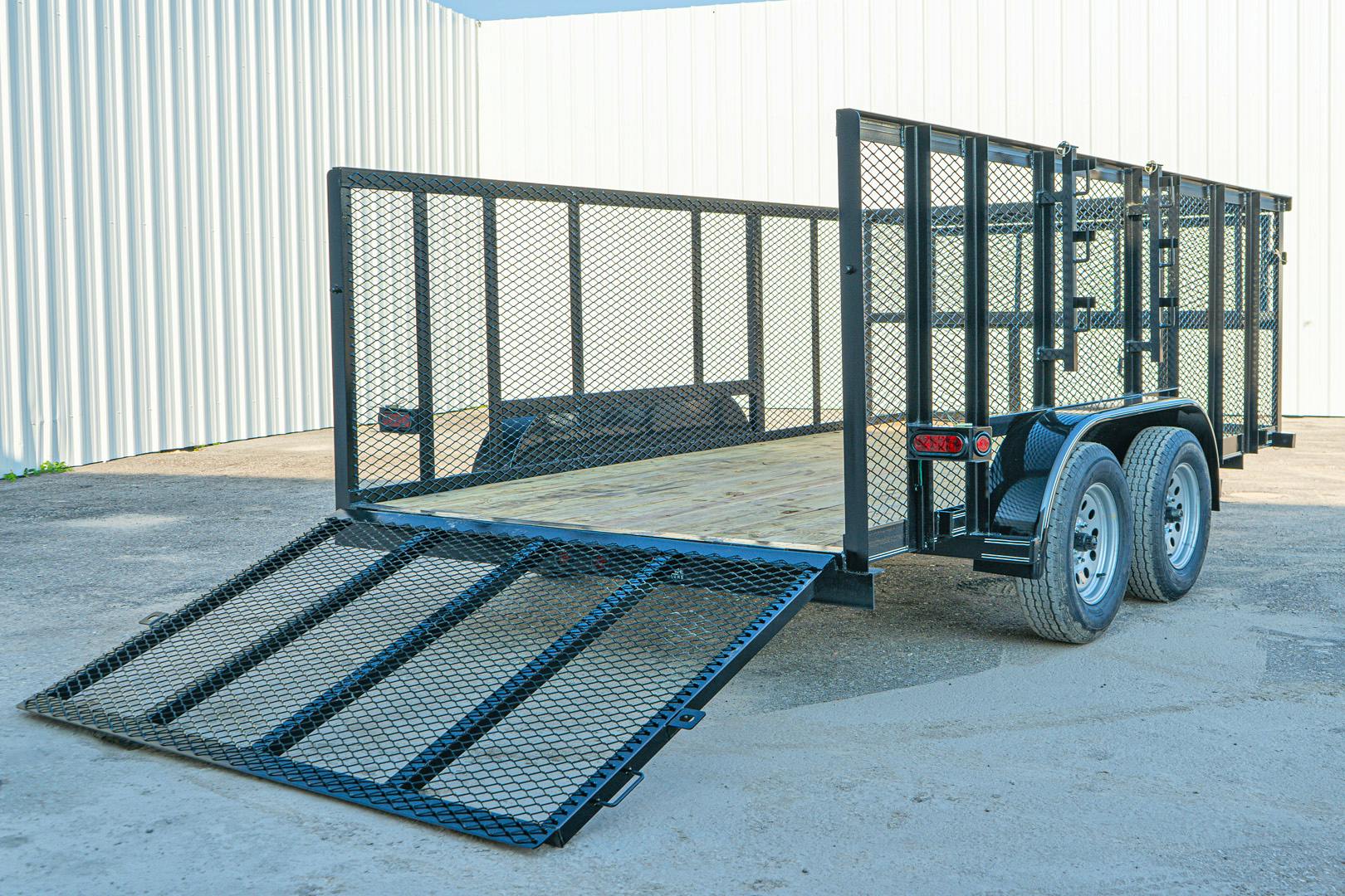 Texas Bragg 14' × 83" Landscape Trailer