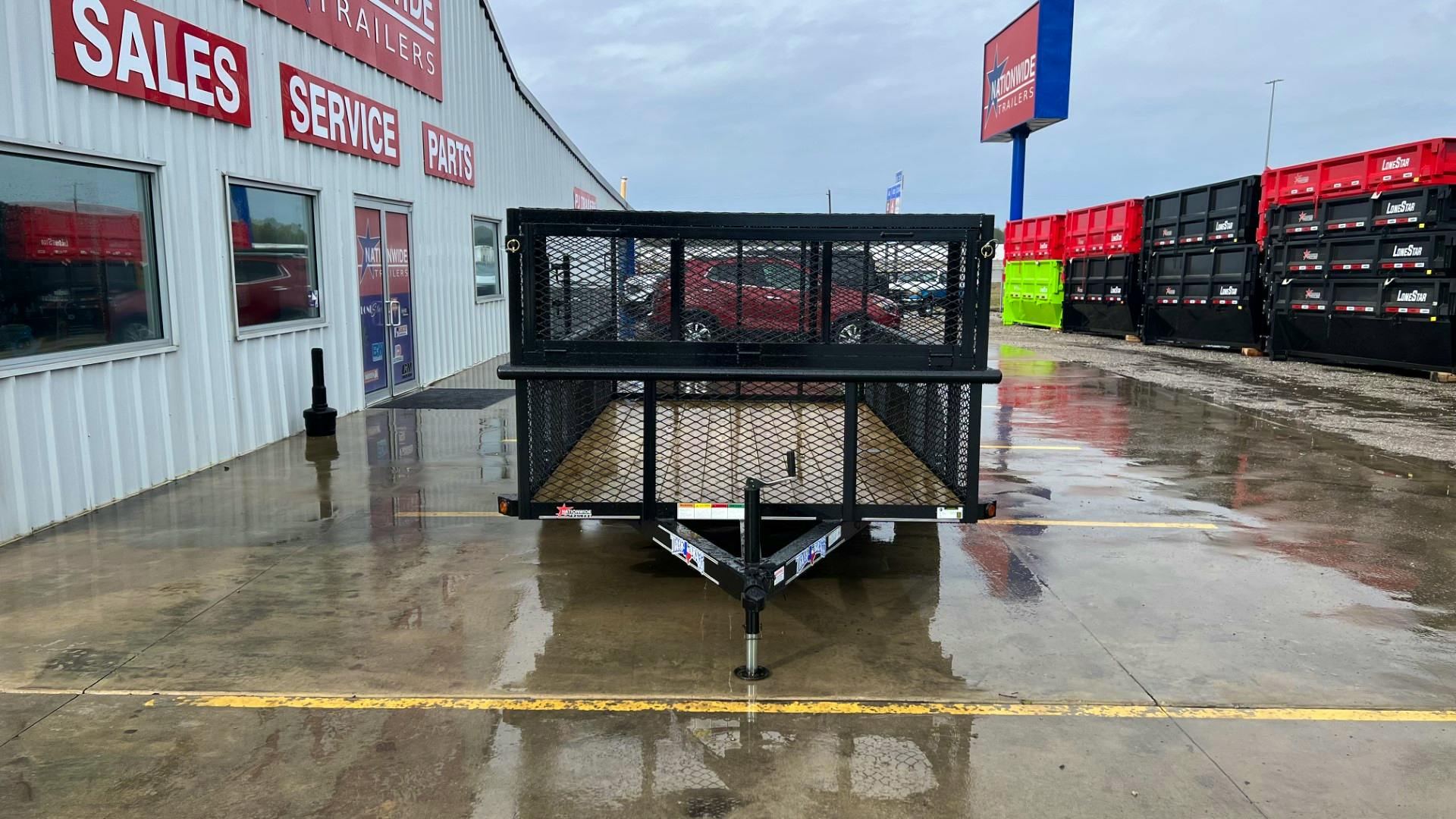 Texas Bragg 12'x77" Landscape Trailer w/ 2' Sides & 4' Gate (L1) - Stock #88774 - Image 7 of 7