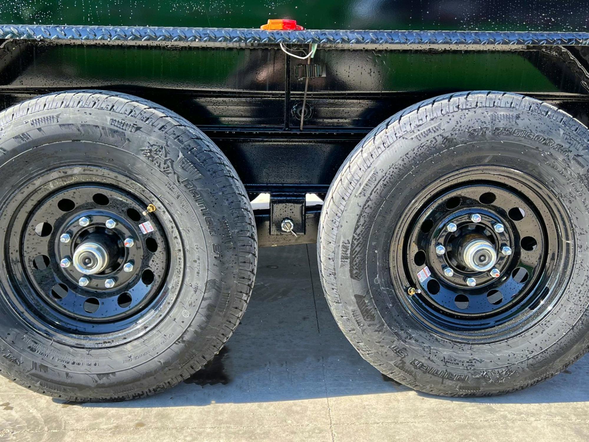 PJ Trailers 14'x83" 14K Dump Trailer w/ 4ft Sides (D7) - Stock #88779 - Image 8 of 9