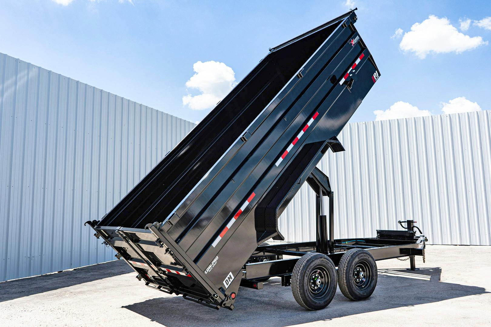 PJ Trailers 16'x83" Low Pro High Side Dump Trailer w/ 4' Sides (DM) - Stock #88785 - Image 21 of 30